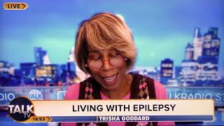 Trisha TalkRadio Interview - Cost of Living & Epilepsy