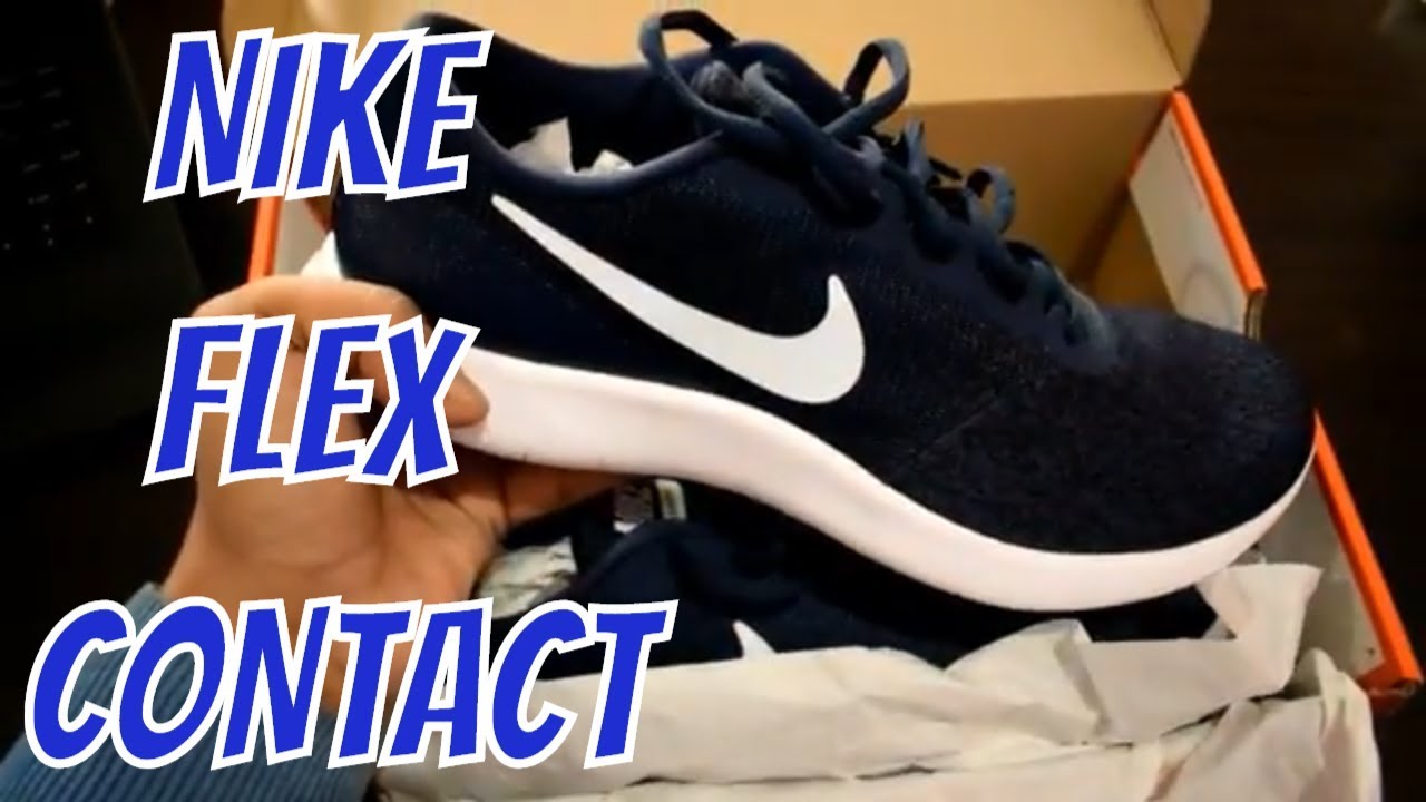 nike men's flex contact running shoes