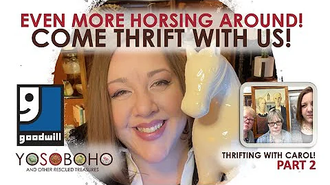 THRIFT WITH US @MyBlessedNest - Goodwill Bins & Goodwill Retail! 💙 PART 2!