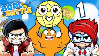 LUCHAS LOCAS con SLIME | Empieza la Aventura en Bopl Battle | Karim Juega