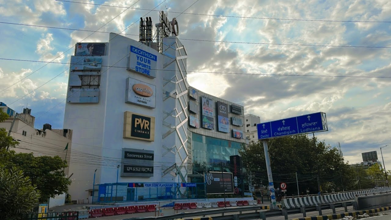 Night 🌃 Gedi Route On Cycle 🚴 Model Town Jalandhar Decoration for