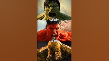 Hulk vs Red Hulk vs Abomination #battle #edit