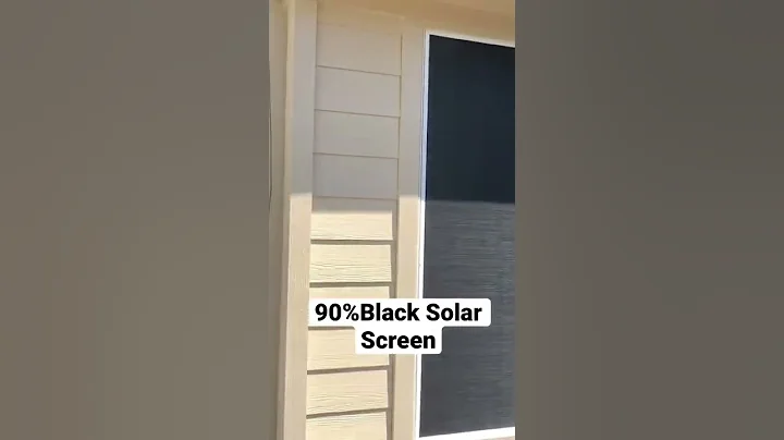 90% Black Solar Screen (reflects heat) Skinner’s Custom Screens