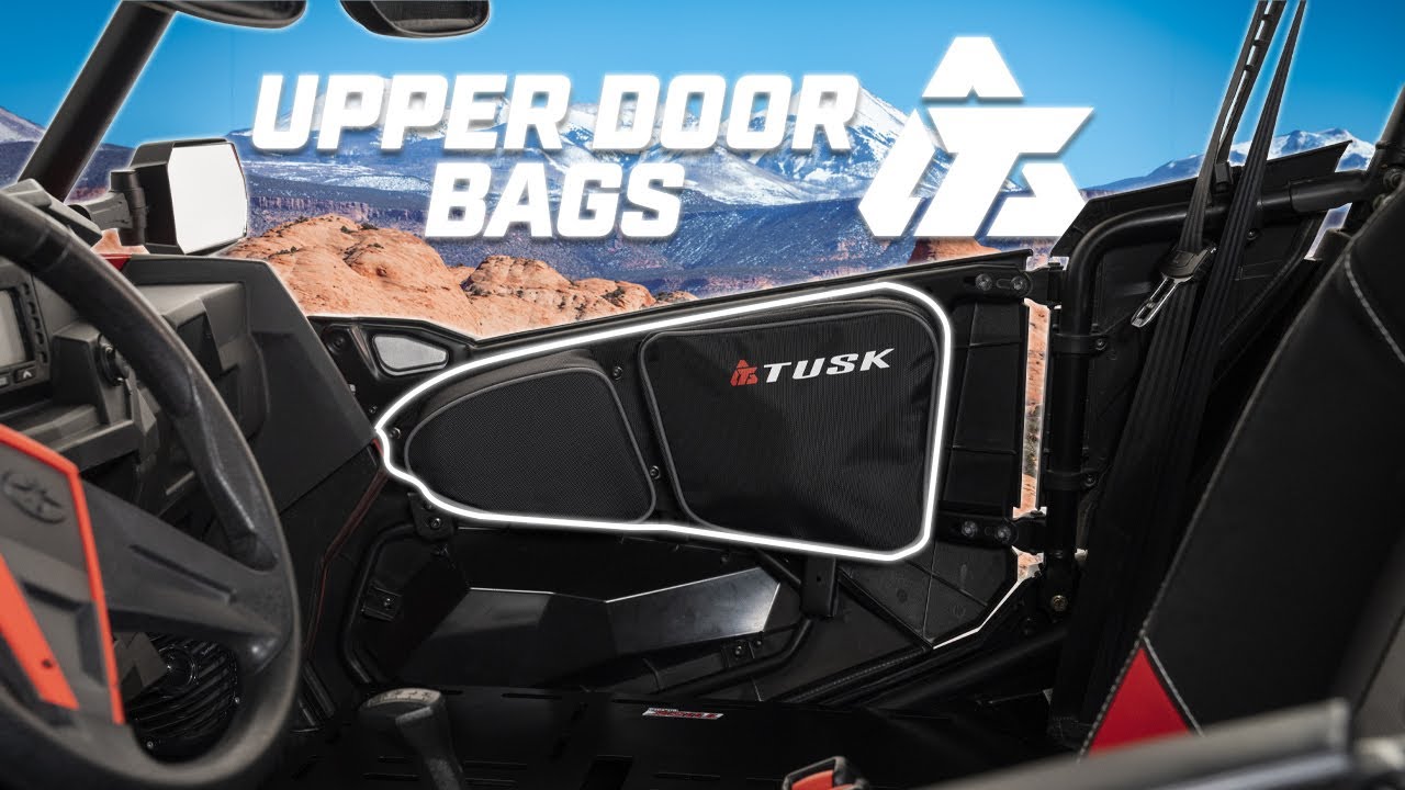 Polaris RZR XP 1000 Tusk Upper Door Bags Install Tusk Explorer