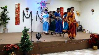 Tamil Indian folk dancing