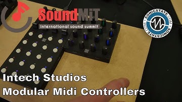 SoundMit 2019: InTech Studios Modular Midi Controllers