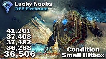 Lucky Noobs [LN] - Condition DPS Firebrand Benchmark 36,5 (Group) | Realistic & LN Buffs