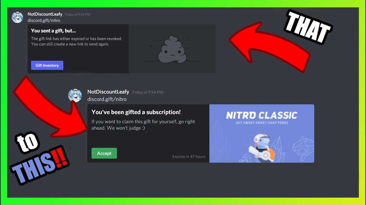 Discord hasn't removed a VERY specific nitro classic link for some