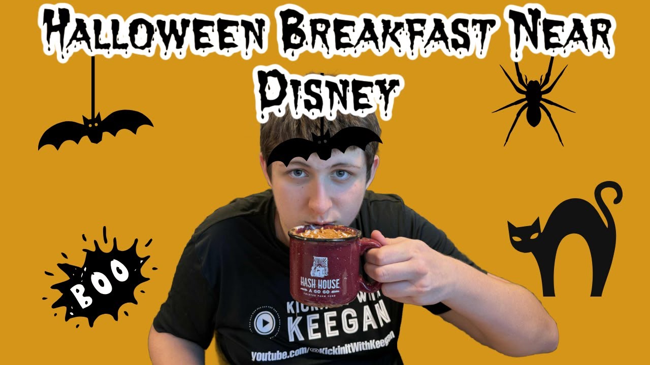 🎃 Halloween Breakfast at Hash House A Go Go near Disney! 👻🍳