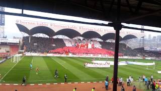 Samsunspor Taraftari 20 Ocak 1989 Kareografi̇
