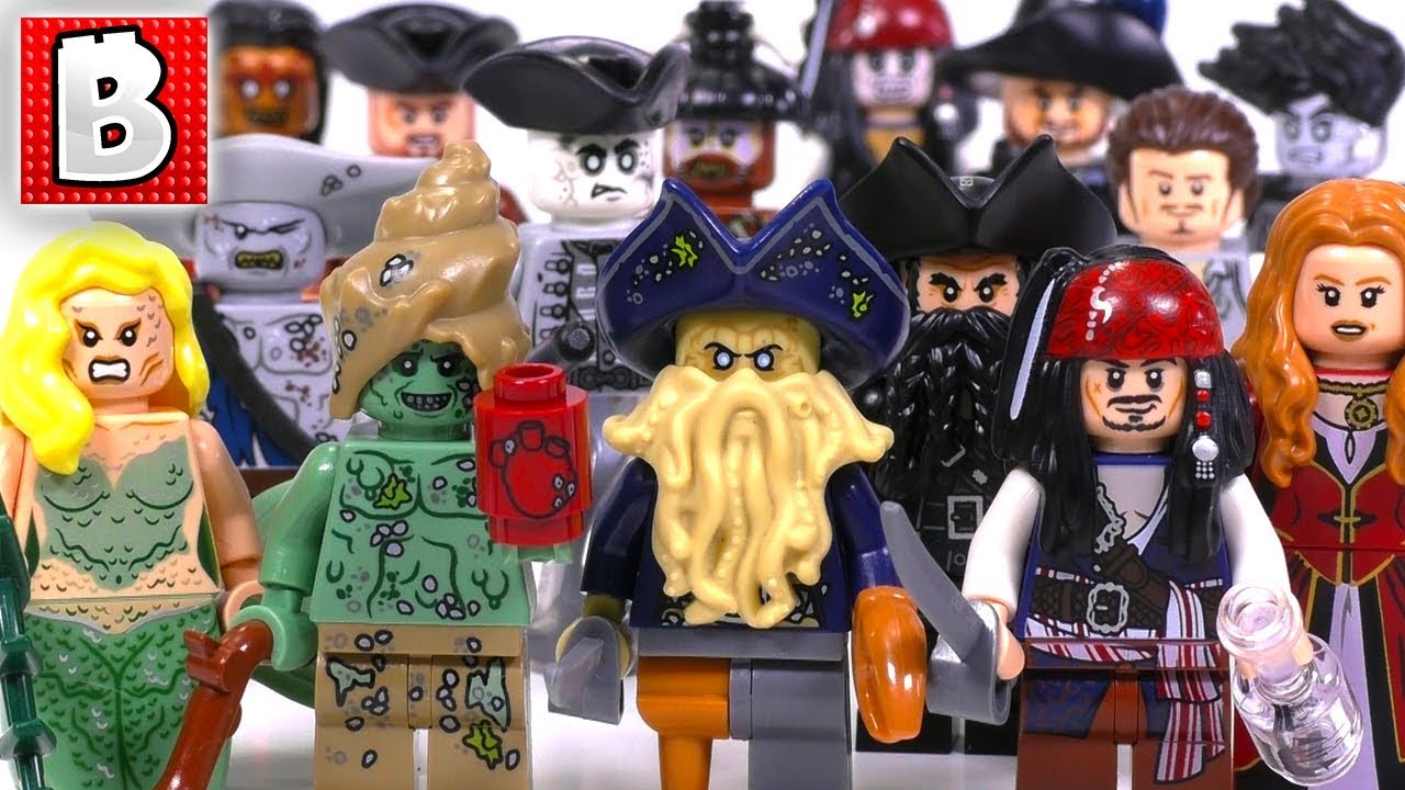 lego pirates of the caribbean minifigures