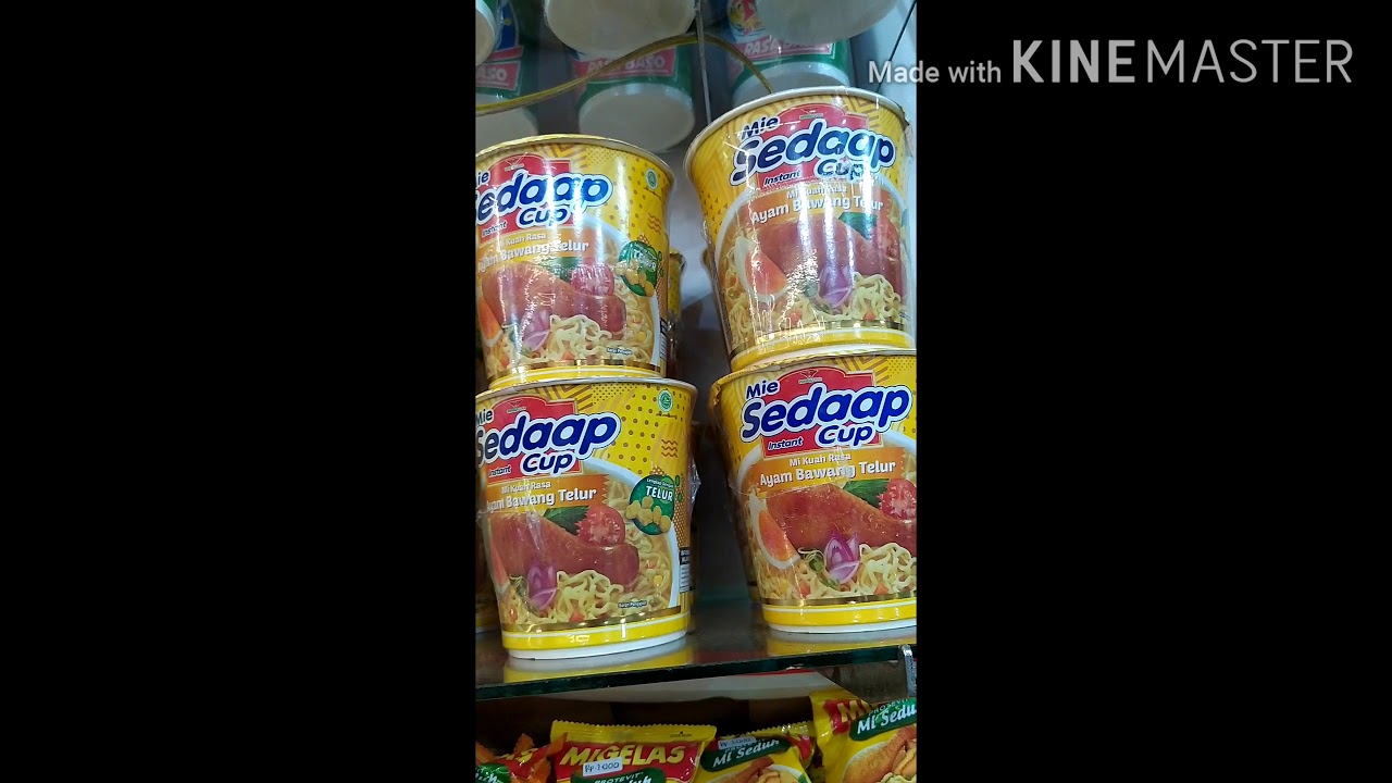 Ada mie gelas harga  seribuan di BSM cocok buat ganjel 