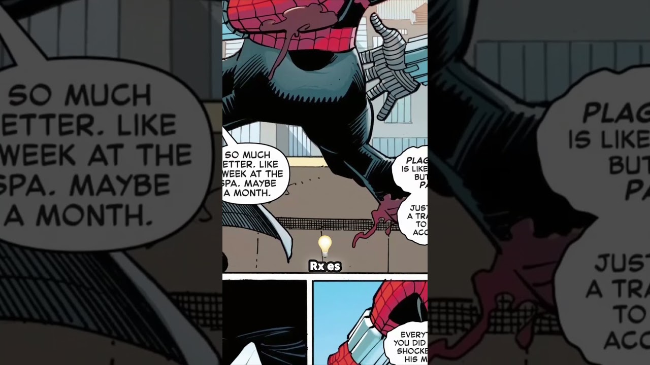 Le devuelven el dolor, El terrible ataque de Plague Rx a Spider Man