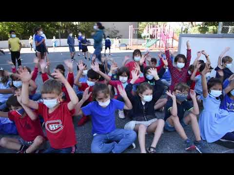 Les élèves du CiMF chantent  "Ensemble, sensibles"