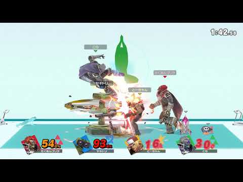 【スマブラSP】デカい上にさらに巨大化したｗ