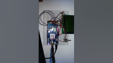 Arduino operating a GSM and GLCD