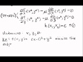 Constrained Optimization Lecture I Part 2: Two Variables, One Equality Constraint