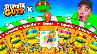 COMPRO x500 RULETAS TORTUGAS NINJA y CONSIGO el EMOTE SALTAR! 😱