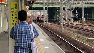 EF210 173号機牽引1052レ金山3番線通過