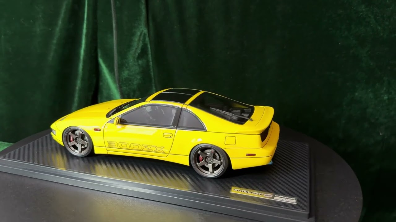 Ignition Model IG 1⁄18 Nissan Fairlady Z (Z32) 2by2 Yellow IG3423
