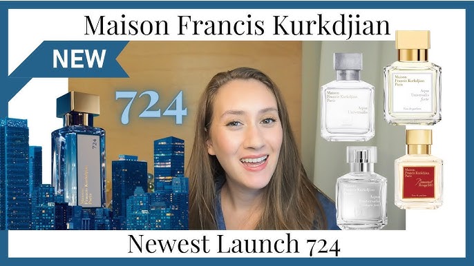 NEW Maison Francis Kurkdjian 724 FRAGRANCE Review  How Does It Compare To  Aqua Universalis? 