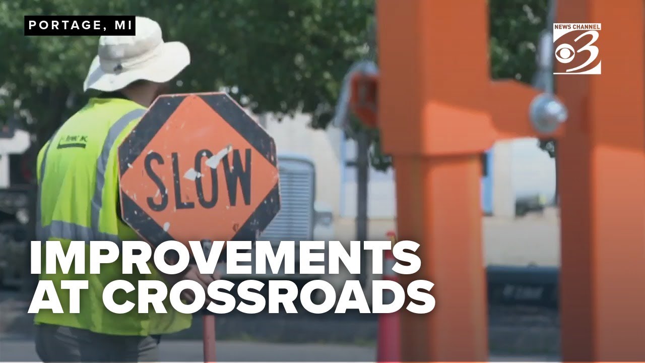 UNDER CONSTRUCTION: Ring Road repairs begin at Crossroads Mall in Portage