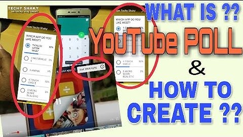 What is Youtube Poll?How to Create Poll in your Youtube videos