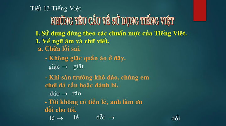 Văn 10 những yêu cầu sử dụng tiếng việt năm 2024