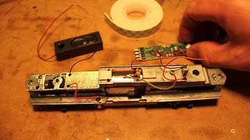 Install AT-1000 Soundtraxx Tsunami Sound Decoder