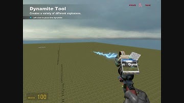 Gmod - I dont really like turrets, BUT I LOVE DYNAMITE!