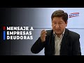 🔴🔵Guido Bellido a empresas deudoras: “Es hora de ponerse a la orden, nosotros no somos sus amigos”