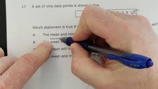 2018 NC Released Math I EOC #s 16-20