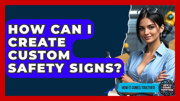 How Can I Create Custom Safety Signs? | How It Comes Together