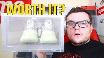 ARE DROP FRONT SHOE BOXES WORTH IT? *NOT SPONSORED* (WHERE TO BUY DROP FRONT SHOE BOX)