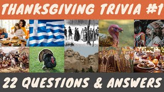 Thanksgiving Trivia Quiz- General Knowledge Trivia Questions And Answers- Pub Quiz- Fun for ALL Ages