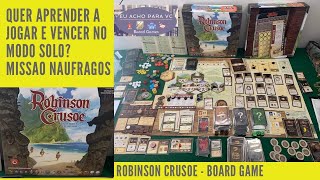 Robinson Crusoé - Aventuras na Ilha Amaldiçoada board game