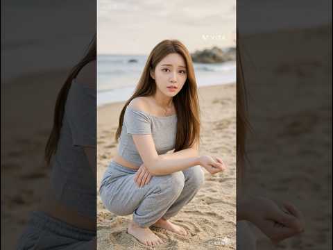 해변 모래사장 데이트