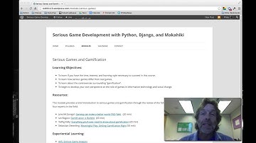 Serious Game Development: Serious Games and Gamification