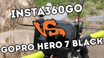 #compared // Failed test - Insta360go and Hero 7 on one Quad // Longrange testing