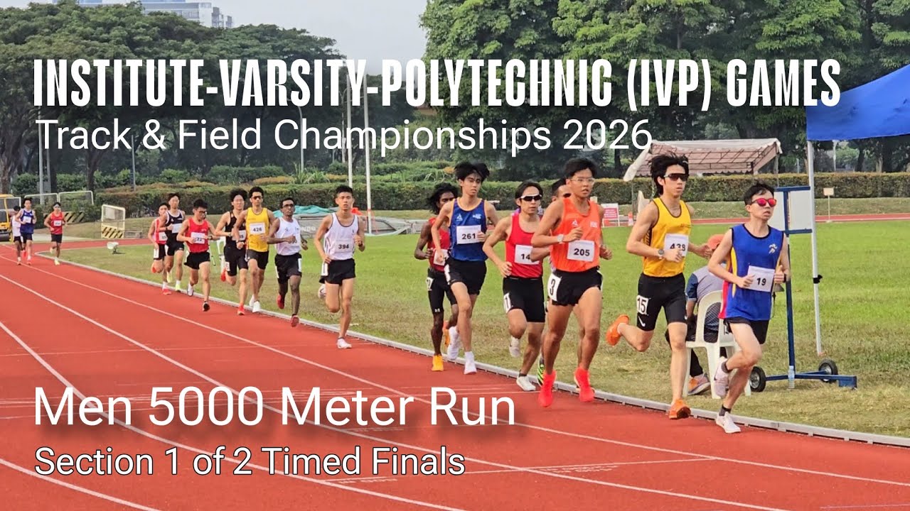 IVP Track & Field Championships 2026 - Men 5000 Meter Run (Section 1 of ...