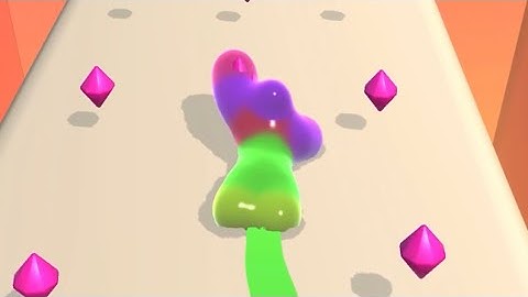 Blob Runner 3D Mobile Game (lvl 1-3) - Best Android Games 2021