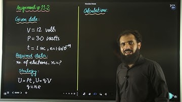 Assignments 11.1, 11.2, 11.3 Physics Class 12, KP, Federal Boards.