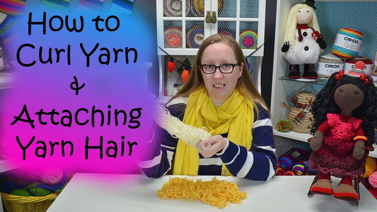 How to Make Yarn Hair for Rag Dolls (It's actually really easy!) 