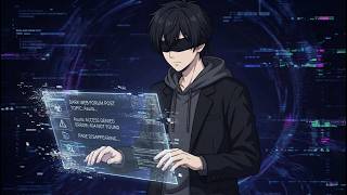 His sister gouged out his eyes, awakening his SSS-level Hell talent, driven solely by revenge. screenshot 1