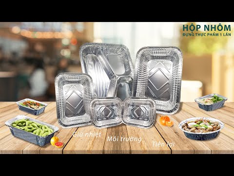 Hộp nhôm đựng thực phẩm 1 lần