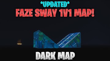 Faze sway dark 1v1 map! +code