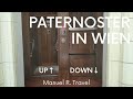 Paternoster Lift in Vienna's Town Hall  - Riding Through the Basement and Over the Top