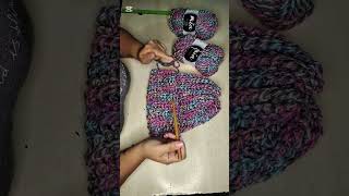 gorro tejido a crochet para adulto! #crochet