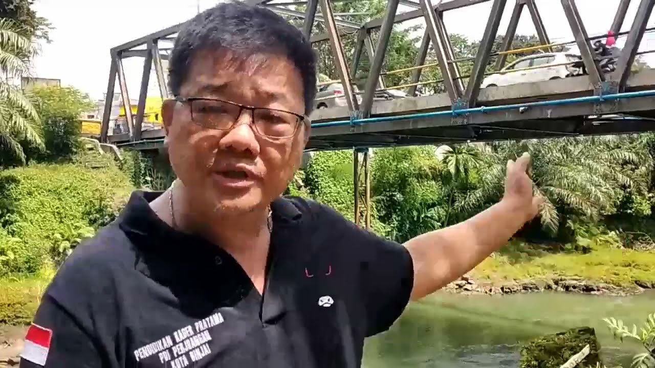 JEMBATAN TITI BESI BINJAI MENUNGU RUNTUH