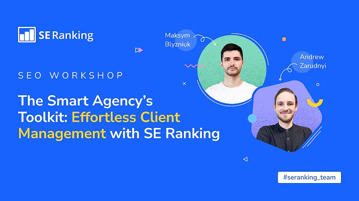 [SEO Workshop] 스마트 에이전시 도구킷으로 손쉬운 클라이언트 관리